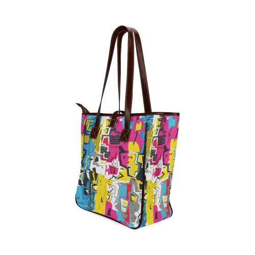 Distorted shapes Classic Tote Bag (Model 1644)