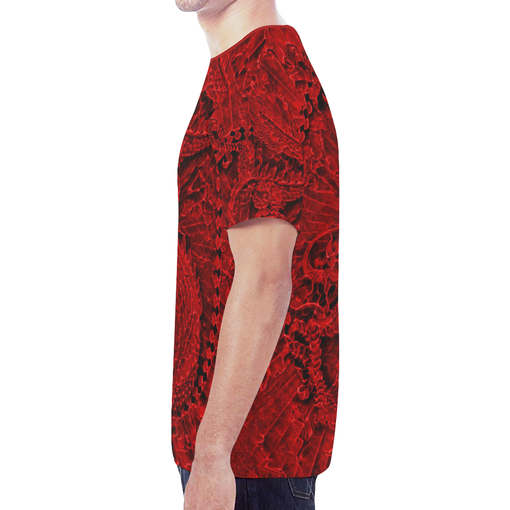Awesome Chinese Dragon Graphic New All Over Print T-shirt for Men (Model T45)