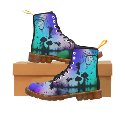 Happy fairy in the night Martin Boots For Men Model 1203H