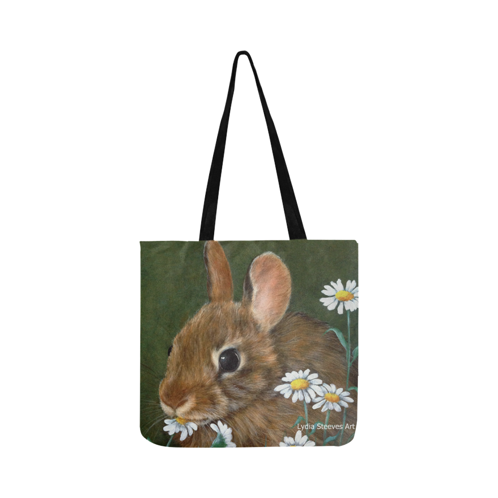 Daisy Bunny Reusable Shopping Bag Model 1660 (Two sides)
