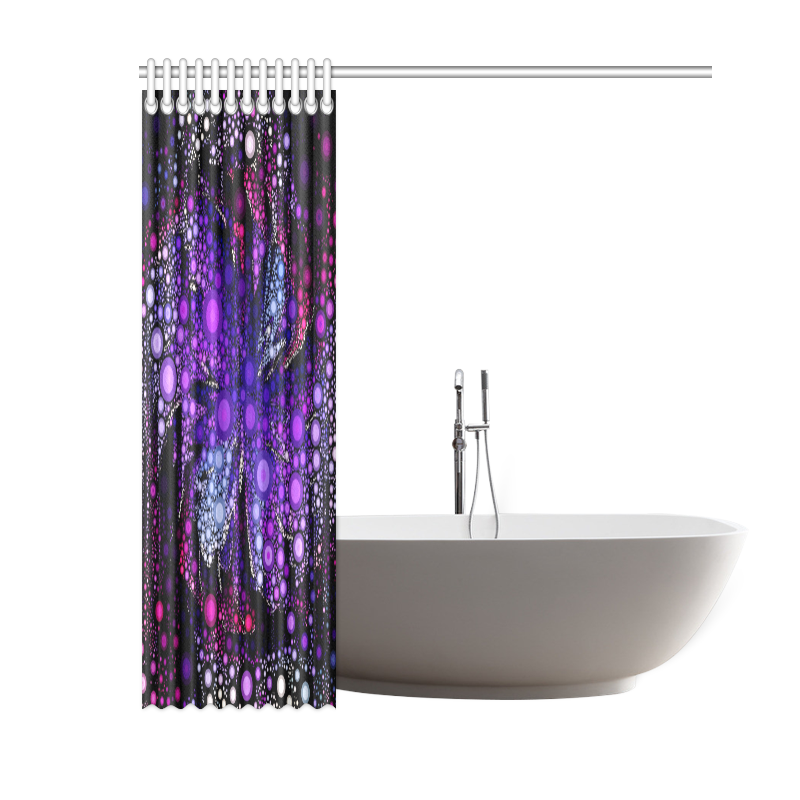 Purple Rain Shower Curtain 60"x72"