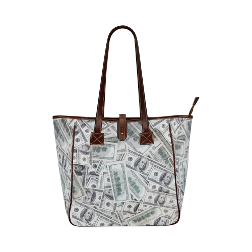Cash Money / Hundred Dollar Bills Classic Tote Bag (Model 1644)