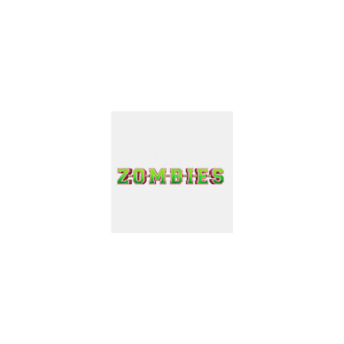 Zombie Personalized Temporary Tattoo (15 Pieces)