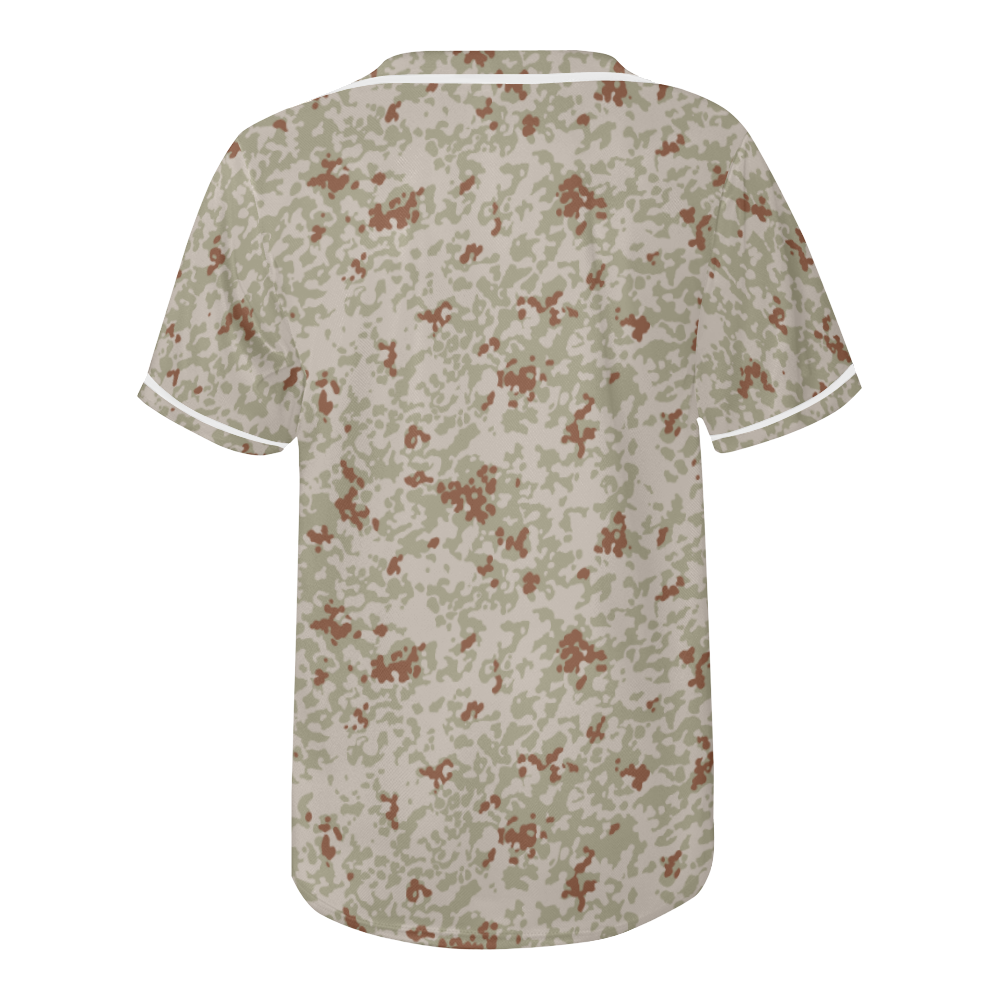 Japanese 2012 jietai desert camouflage All Over Print Baseball Jersey for Men (Model T50)