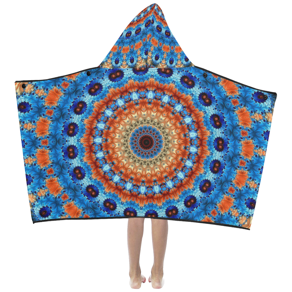 Kaleidoscope Kids' Hooded Bath Towels