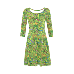 Teenage Mutant Ninja Turtles (TMNT) 3/4 Sleeve Sundress (D23)