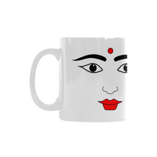 Indian Woman White Mug(11OZ)