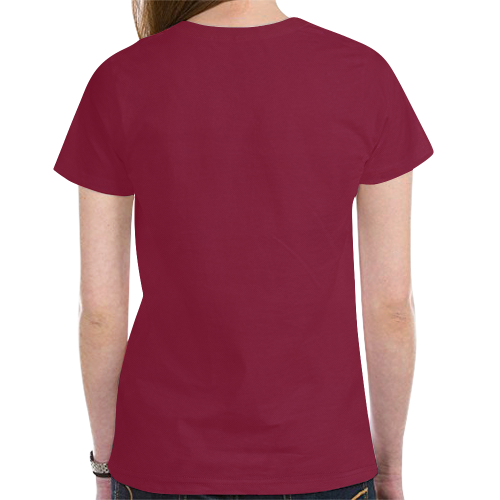Vegan Cheerleader New All Over Print T-shirt for Women (Model T45)