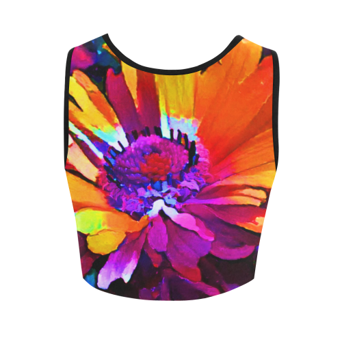 lost without you 3b2 Women's Crop Top (Model T42)