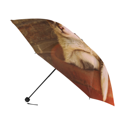 Flower Pot Cat Anti-UV Foldable Umbrella (U08)