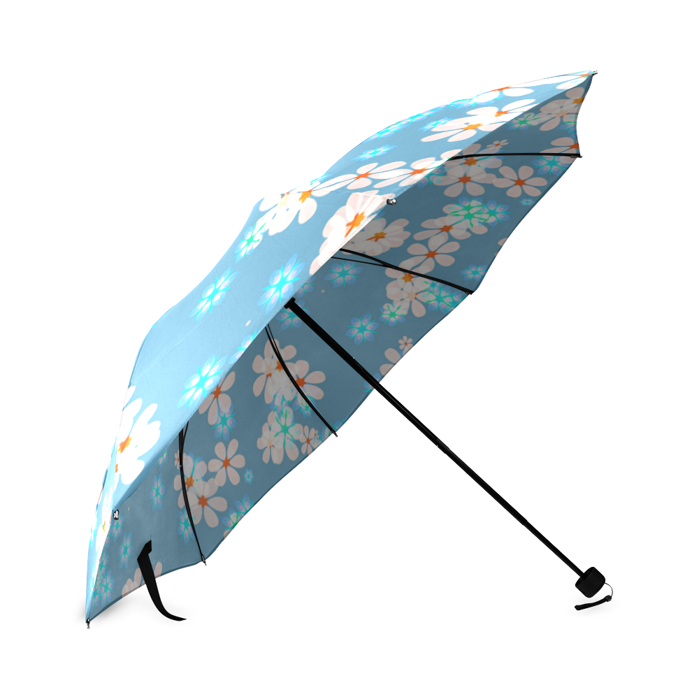 Fresh Flowers Foldable Umbrella (Model U01)