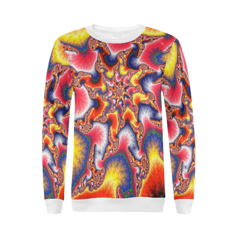 ALTERNATE UNIVERSE All Over Print Crewneck Sweatshirt for Women (Model H18)