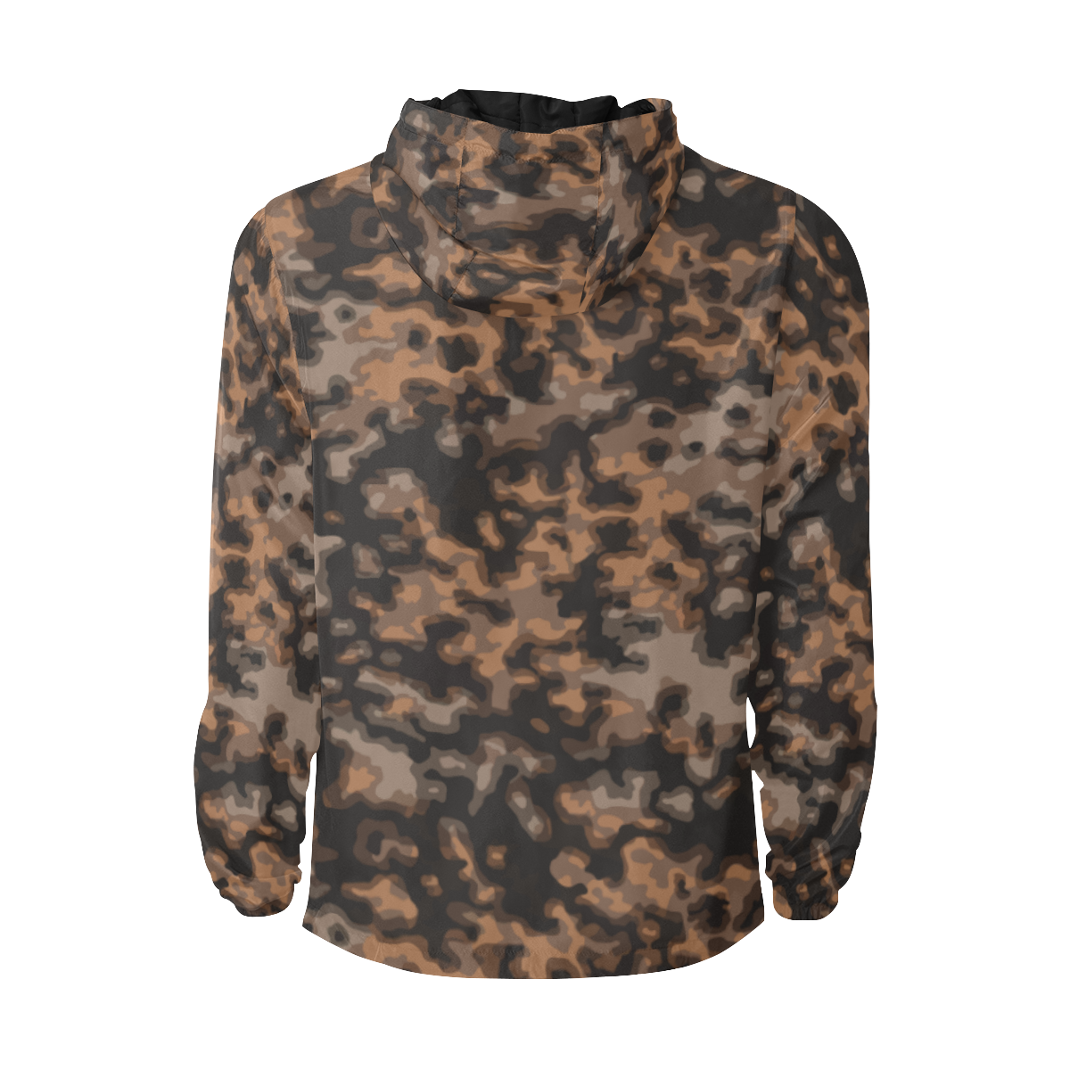 German WWII Rauchtarn Summer Camouflage All Over Print Quilted Windbreaker for Men (Model H35)