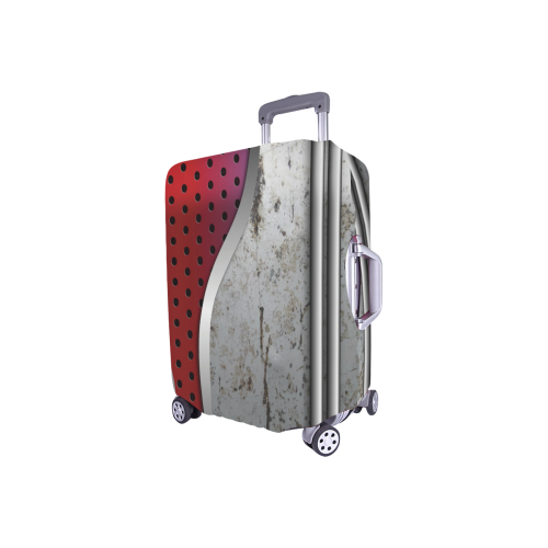 3D metal textured art Luggage Cover/Small 18"-21"