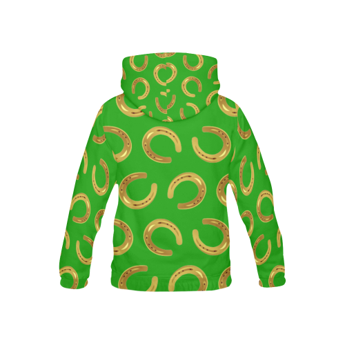 Golden horseshoe All Over Print Hoodie for Kid (USA Size) (Model H13)