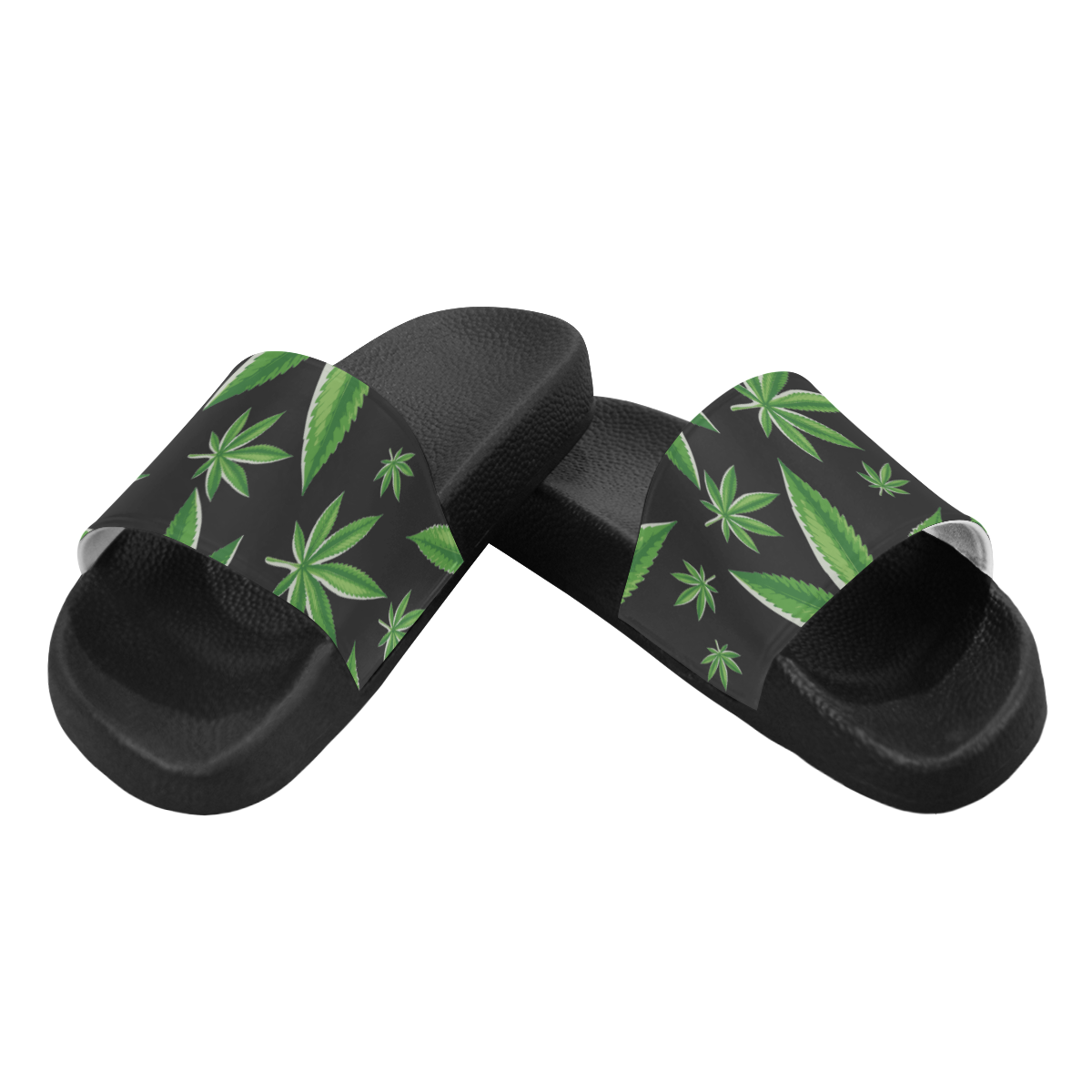 Cannabis Women's Slide Sandals (Model 057)