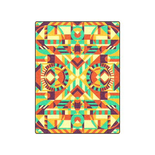 Modern Geometric Pattern Blanket 50"x60"