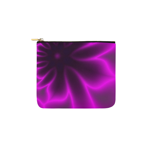 Purple Blossom Carry-All Pouch 6''x5''