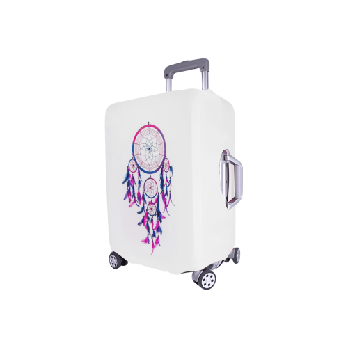 Pink Dreamcatcher Luggage Cover Luggage Cover/Small 18"-21"