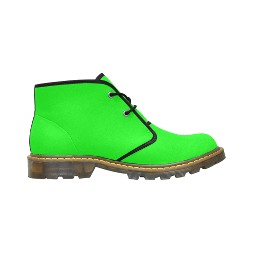 Green Women's Nubuck Chukka Boots/Large Size (Model 2402)