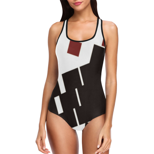Building Vest One Piece Swimsuit (Model S04)