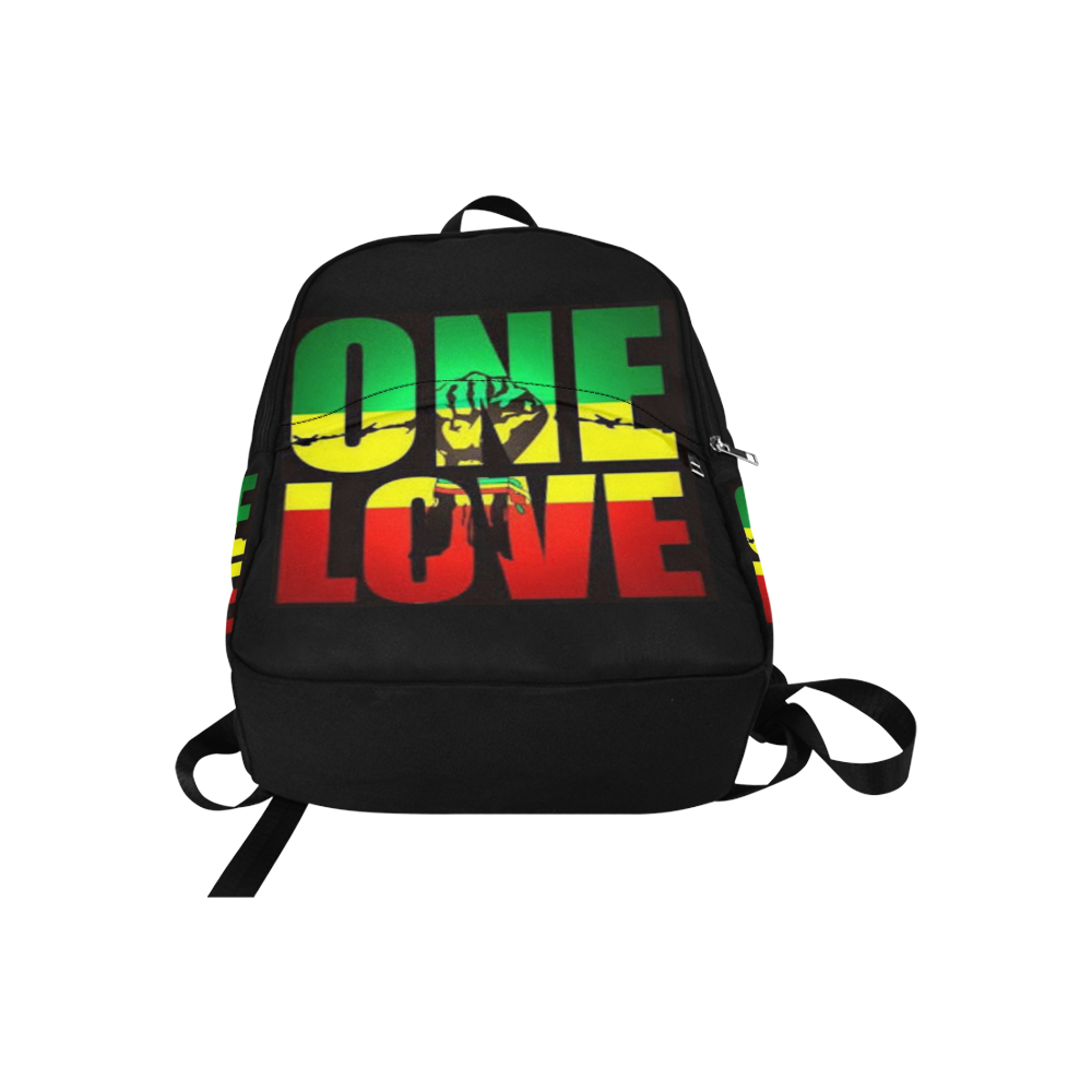 RASTA ONE LOVE CITY Fabric Backpack for Adult (Model 1659)