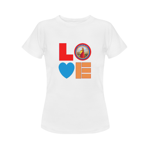 Love Armenia Women's Classic T-Shirt (Model T17）