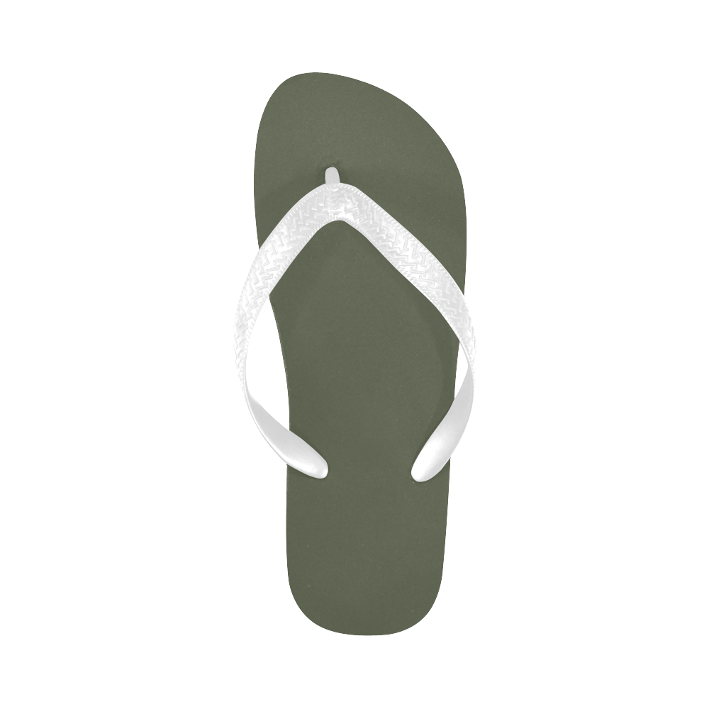 Chive Flip Flops for Men/Women (Model 040)