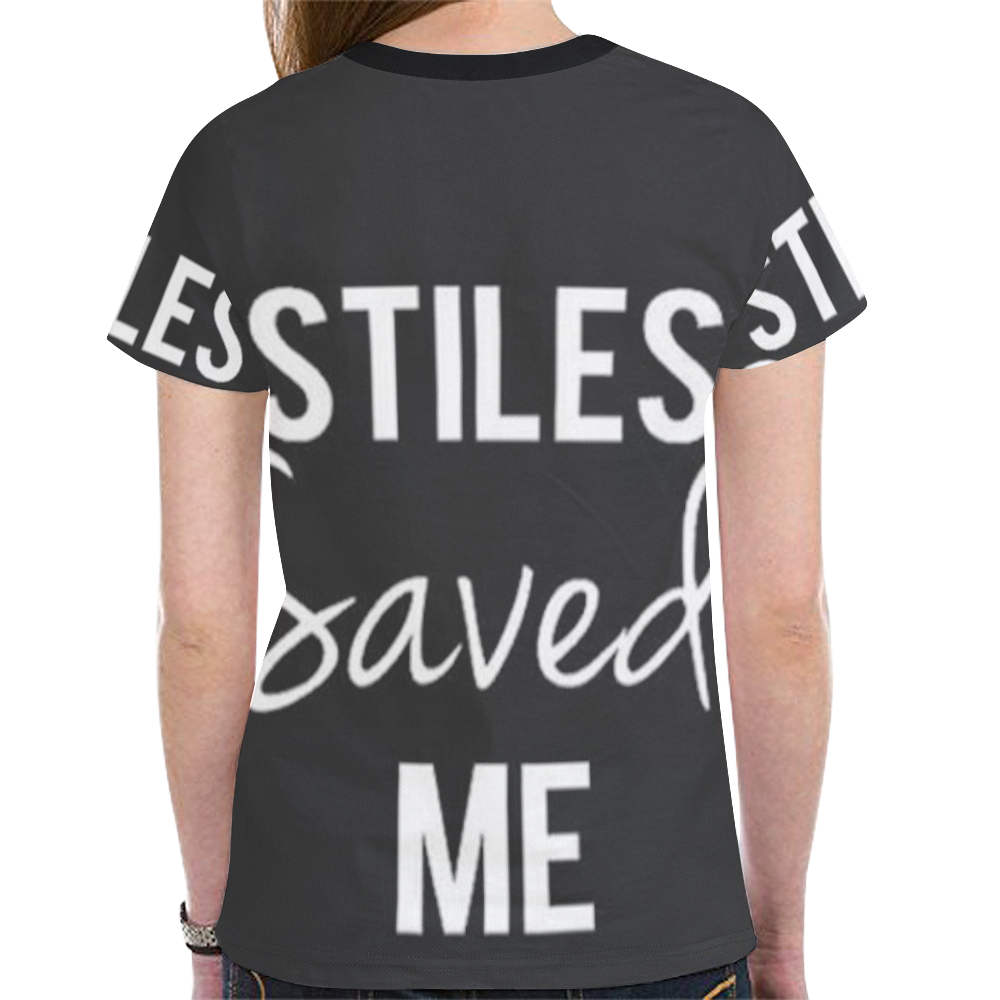 Teen Wolf Stiles saved me New All Over Print T-shirt for Women (Model T45)