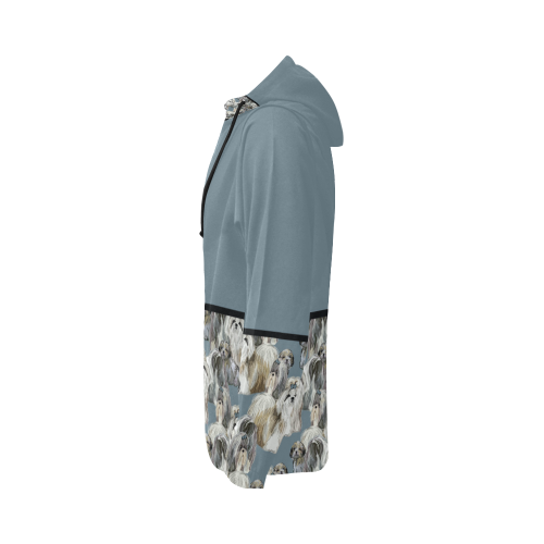 shihtzu jacket All Over Print Full Zip Hoodie for Women (Model H14)