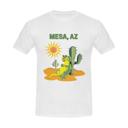 Mesa, Arizona Men's T-Shirt in USA Size (Front Printing Only)