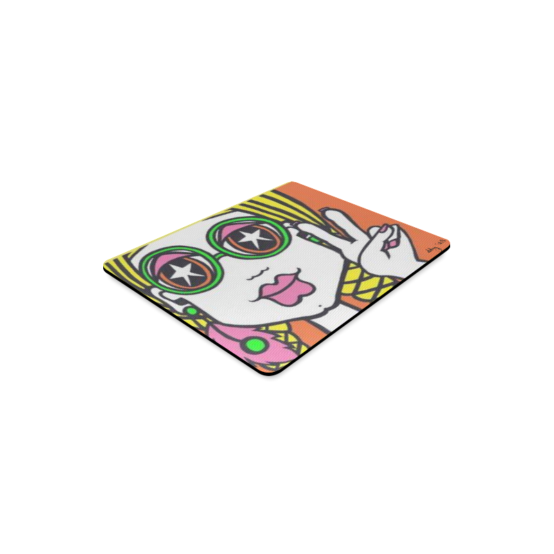 Hippie Chic Rectangle Mousepad