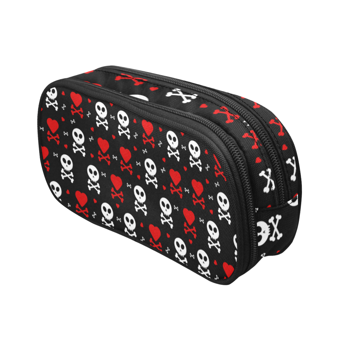 Skull and Crossbones Pencil Pouch/Large (Model 1680)