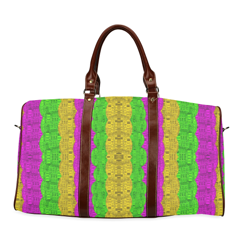 Hipster or hippie in  pattern style Waterproof Travel Bag/Small (Model 1639)
