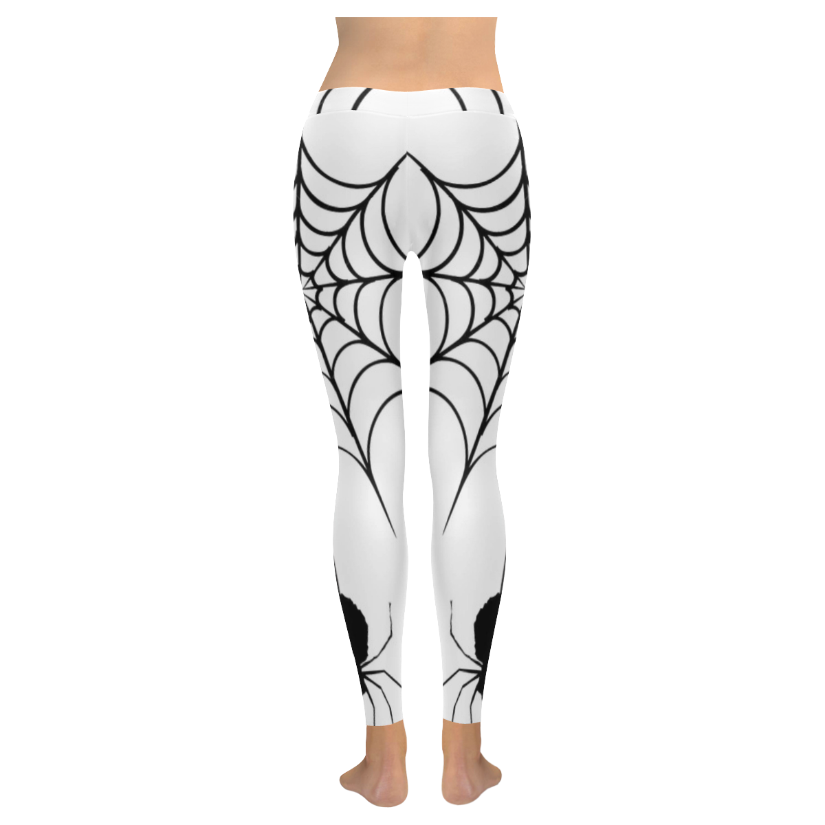 Beautiful poison spider Women's Low Rise Leggings (Invisible Stitch) (Model L05)