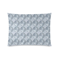 Glass pattern on a marble background Custom Picture Pillow Case 20"x26" (one side)