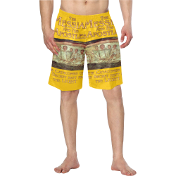 MessiahDesign-in-Eng Men's Swim Trunk (Model L21)