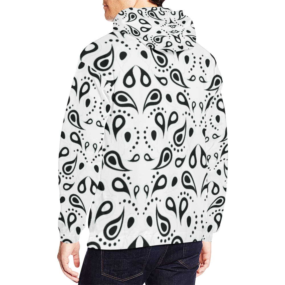 36sw All Over Print Hoodie for Men (USA Size) (Model H13)