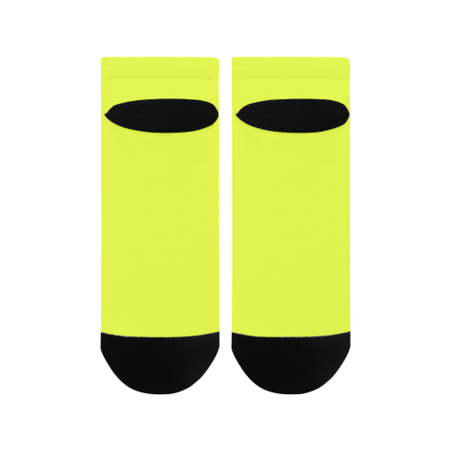 color luis lemon Women's Ankle Socks