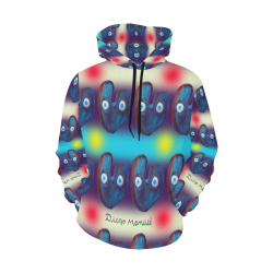 graffiti-real-19-tapiz-5 All Over Print Hoodie for Men/Large Size (USA Size) (Model H13)