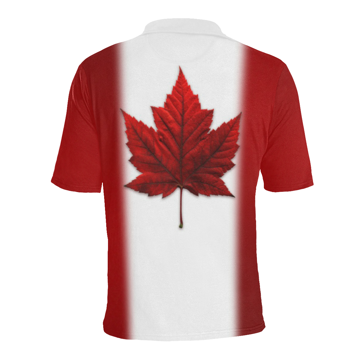 Canada Flag Polo Shirts Men's All Over Print Polo Shirt (Model T55)
