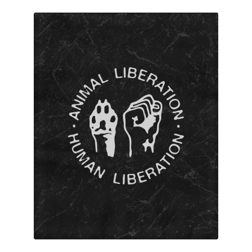 Animal Liberation, Human Liberation 3-Piece Bedding Set
