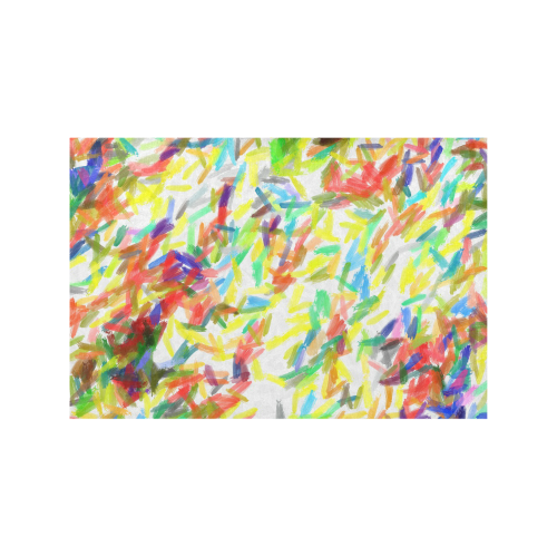 Colorful brush strokes Placemat 12’’ x 18’’ (Four Pieces)