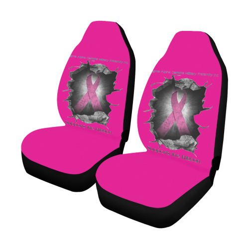 brest cancer breakout Car Seat Covers (Set of 2)