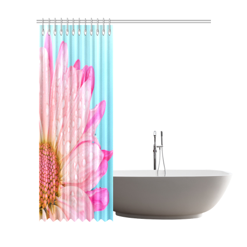 Flower Shower Curtain 72"x84"