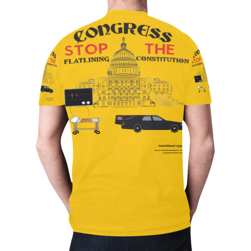 congressional Plea New All Over Print T-shirt for Men (Model T45)