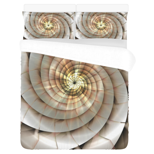 Spiral Eye 3D 3-Piece Bedding Set