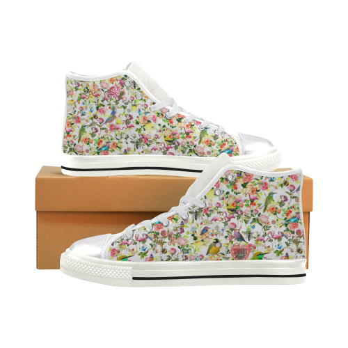 Everything Two Women's Classic High Top Canvas Shoes (Model 017)
