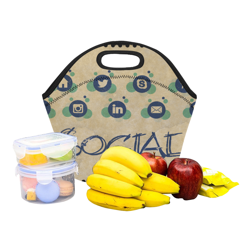 PORTA COMIDA Neoprene Lunch Bag/Small (Model 1669)