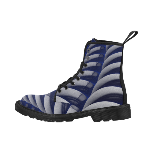 cloud ripple Martin Boots for Men (Black) (Model 1203H)